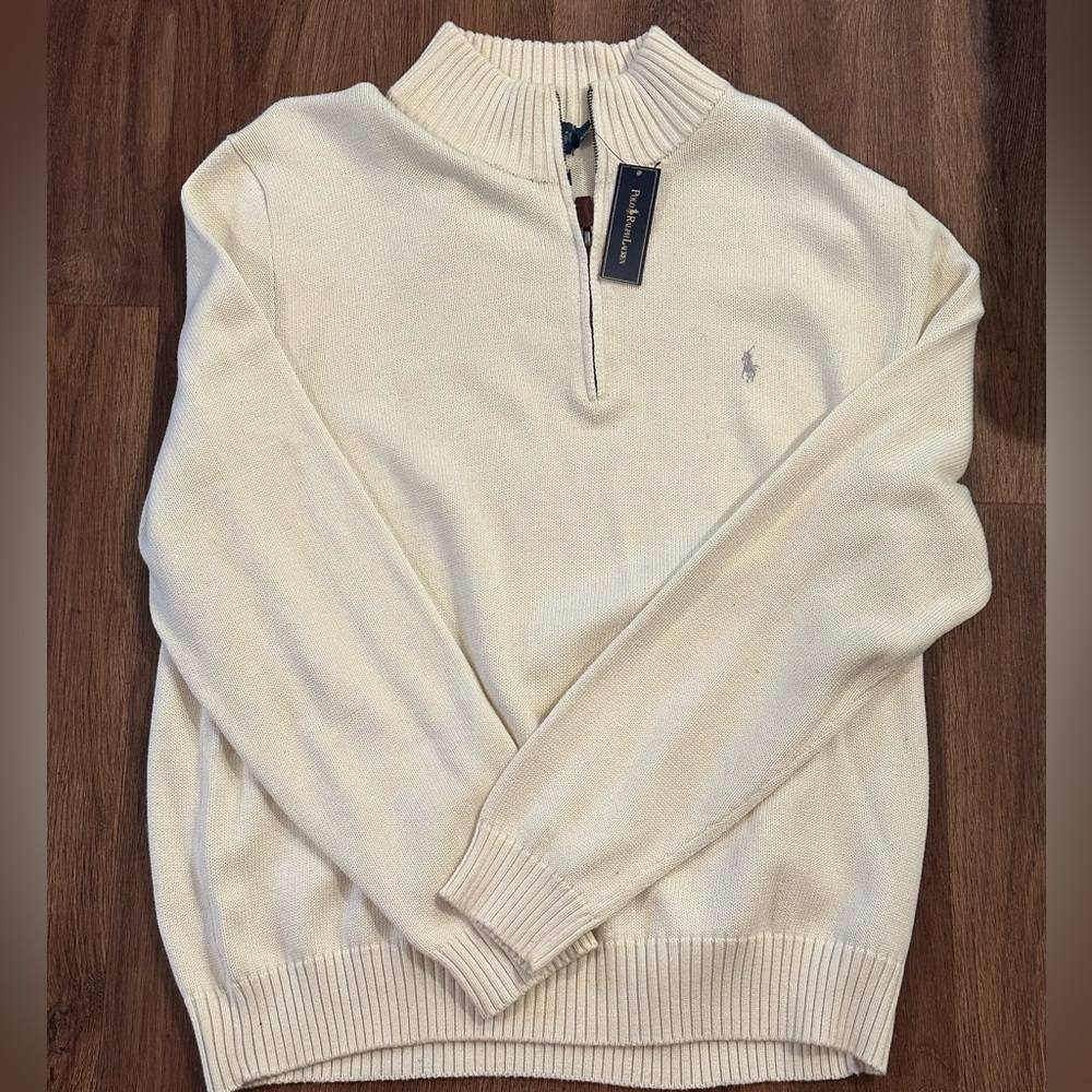 Polo Ralph Lauren quarter- Zip up sweater